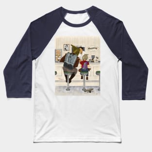 The Runaway Rocket Baseball T-Shirt